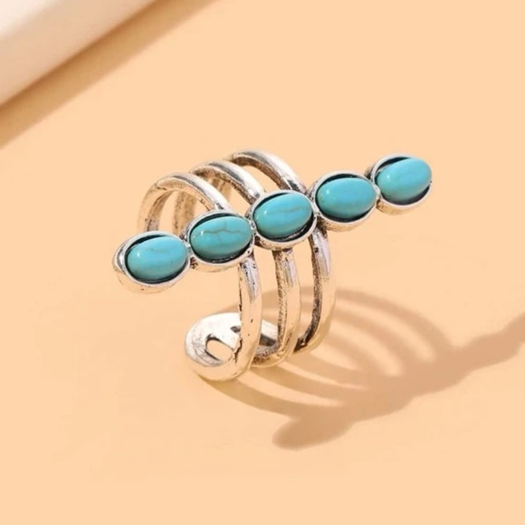 VINTAGE TURQUOISE RING - Picture 2 of 7